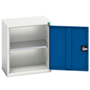 Bott Verso Wall Cupboard with 1 Shelf - Gentian Blue Door