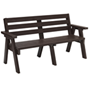 Captain's 100% Recycled Plastic Outdoor Bench