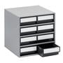 ESD Static-Safe Small Parts Storage Cabinet with Steel Housing