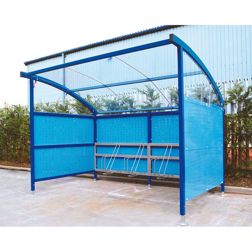 Polycarbonate Roof and decorative side panels