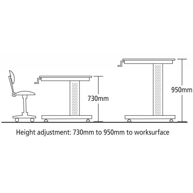 Height Adjustable Workstation Dimensions