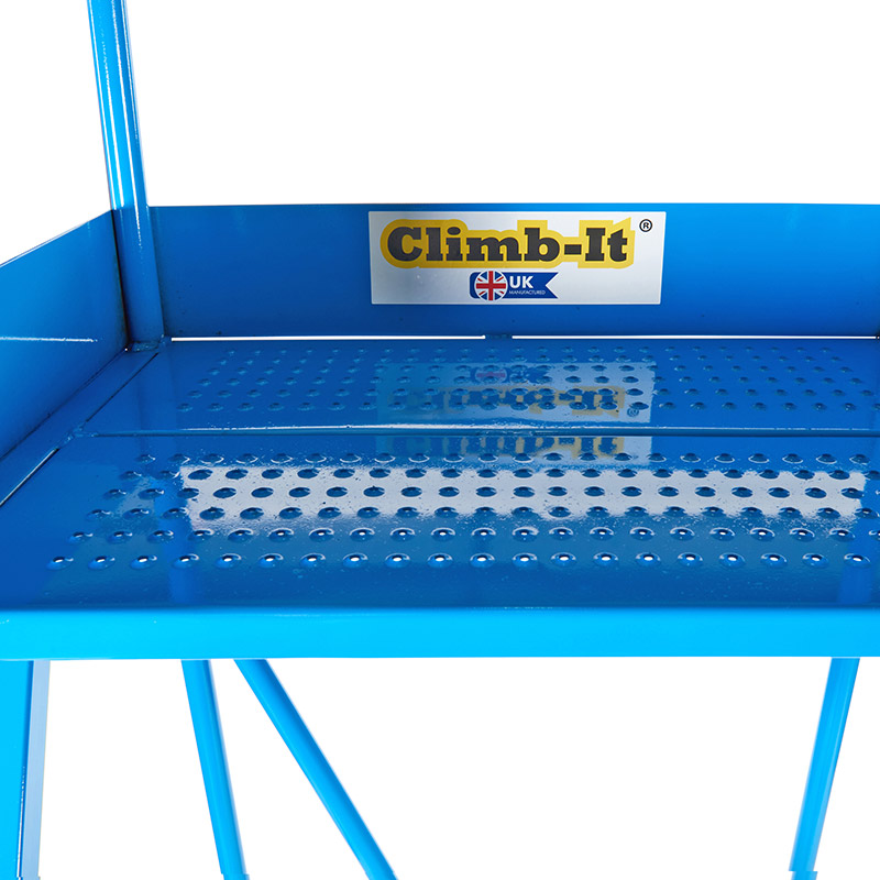 Climb-It picking steps anti-slip punched metal platform