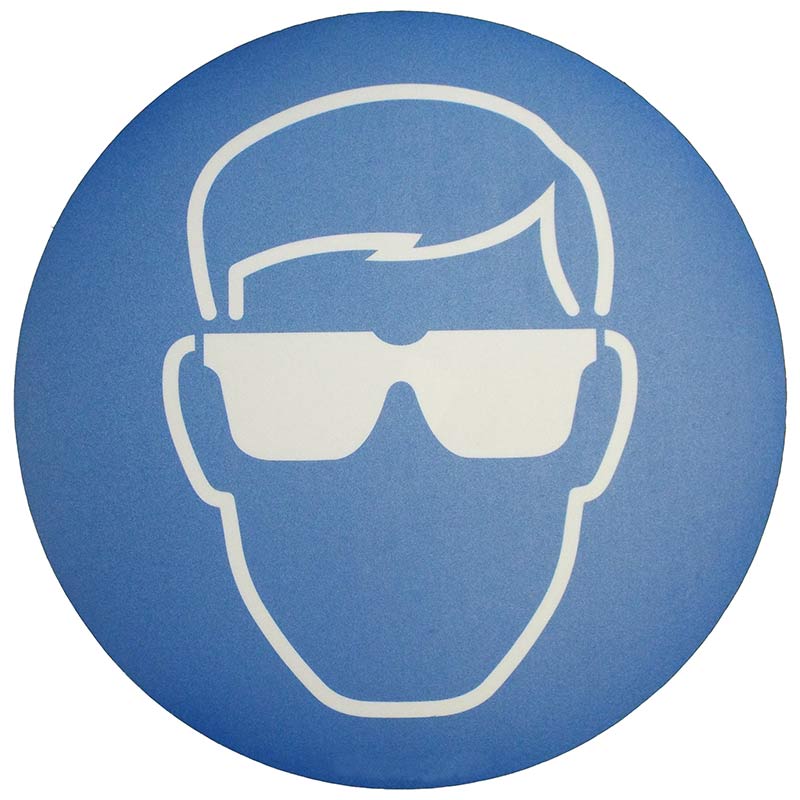 Eye Protection Graphic Floor Marker