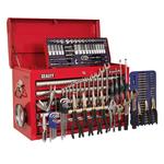 Sealey H/D 5 Drawer Top Chest Tool Box with 140pc Tool Kit