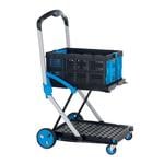 75kg Plastic and Aluminium Folding Clax Trolley with Box