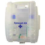 Emergency Eye Wash Kit with Wall Bracket