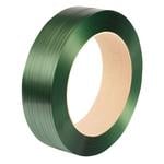 Extruded polyester strapping reels - Green