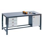 Heavy-Duty Fully Welded Engineers Bench - Laminate Top