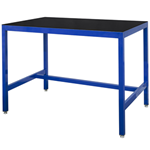  Medium Duty Workbench with 3mm Rubber Bonded to 2mm Galvanised Steel Top