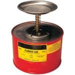 Justrite Plunger Cans for flammable liquids