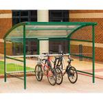 Premier Cycle Shelters with Integral Bike Rack