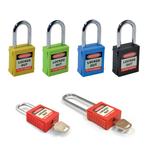 Safety Lockout Padlocks in 6 Colours