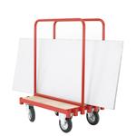 Sheet Carrying Truck with 2 Movable Steel Supports - 250kg Capacity