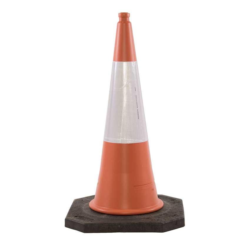 1000mm Highwayman Traffic Cone with D2 Reflective Sleeve