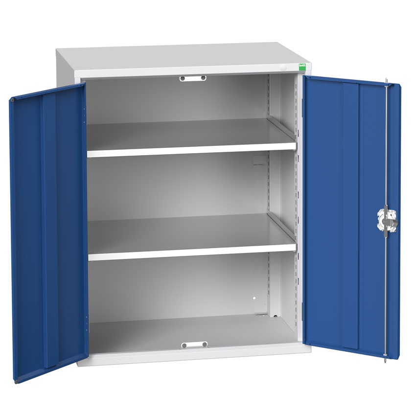 Bott Verso Freestanding Steel Cupboard with 2 Shelves - 1000 x 800 x 550mm