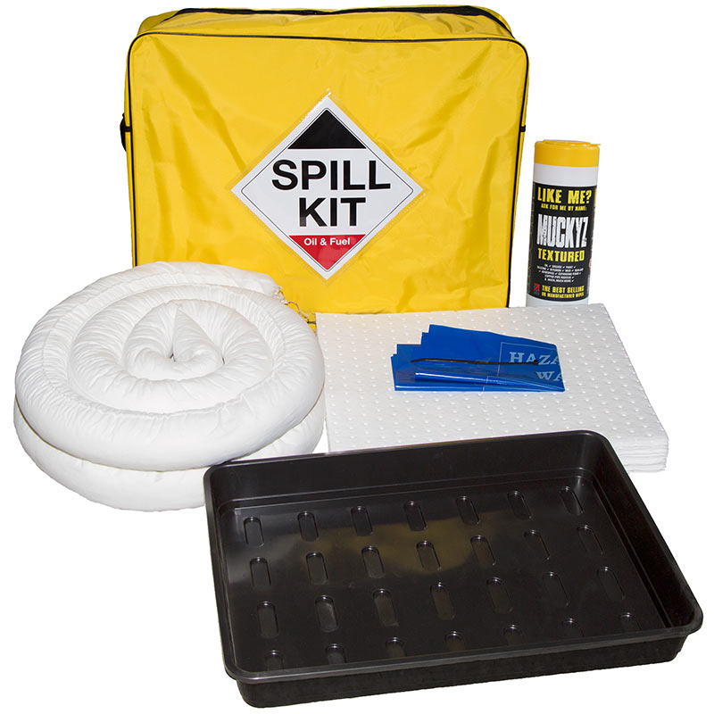 Oil & Fuel Spill Kit with drip tray included  -50 litre