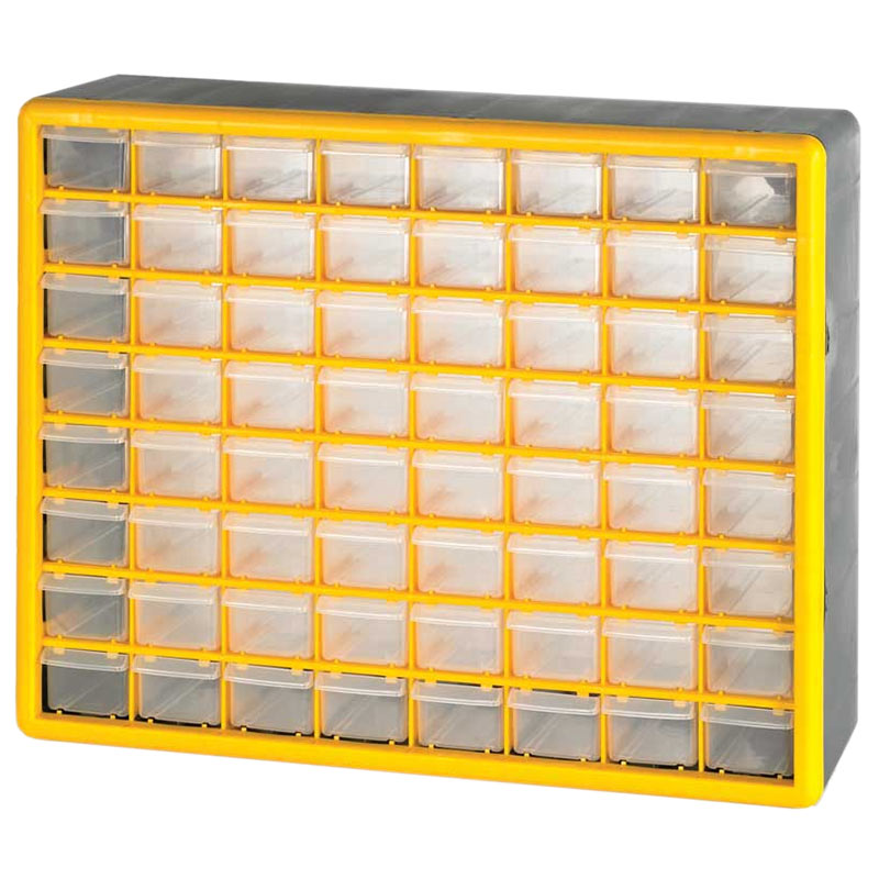 64 Compartment Storage Box - 64 Small Compartments