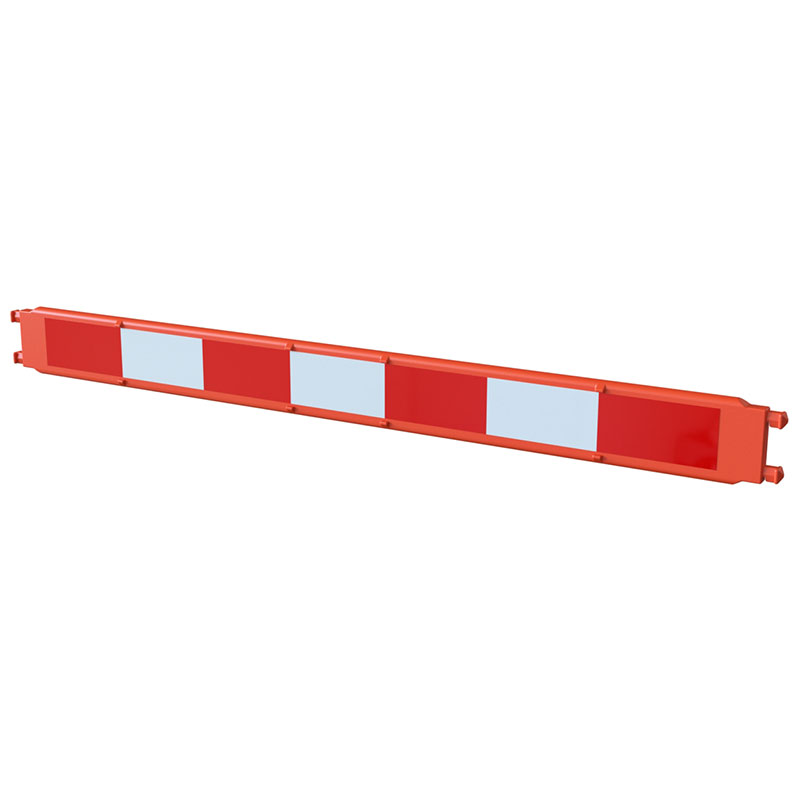 Traffic-Line Chapter 8 Barrier Board System HDPE 1,250mm Plank - Red/White 