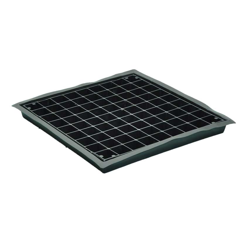  Small Rubberised Flexi Drip Tray - With 1 Grid - 520 x 520 x 50