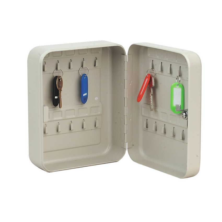 Key Cabinet 20 Key Capacity - Supplied With Key Tags