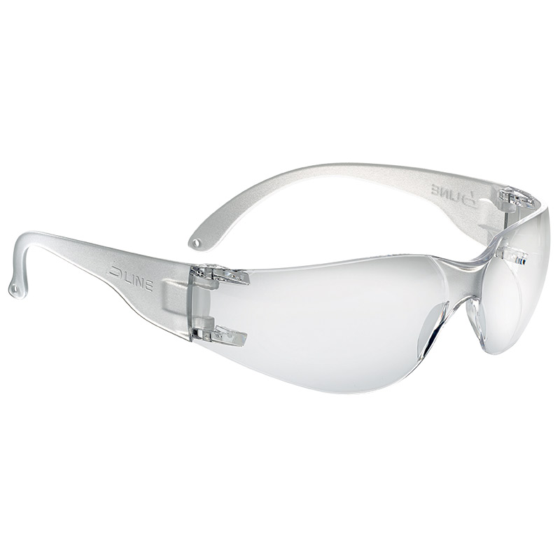 Clear Bolle B-line Safety Glasses Anti-Fog & Anti-Scratch