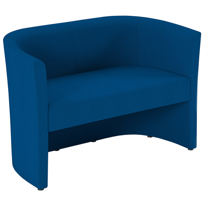 Celestra Double Seater Sofa - Maturity Blue - 850 x 1300 x 650mm