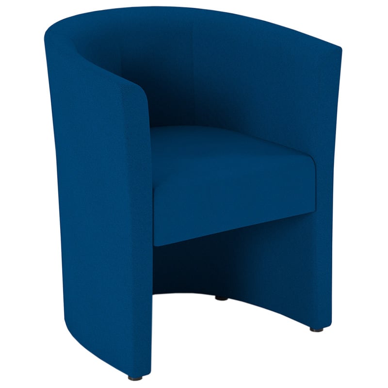 	Celestra Single Seat Soft Tub Chair - Maturity Blue - 850 x 700 x 650mm