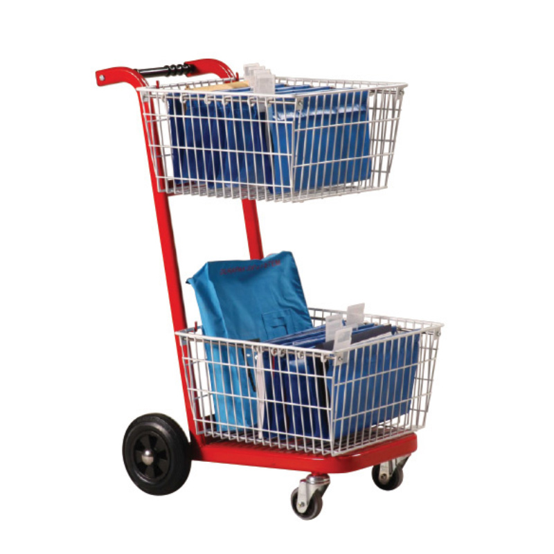 Classic Minor post delivery trolley - 40kg capacity - 1035 x 520 x 740mm