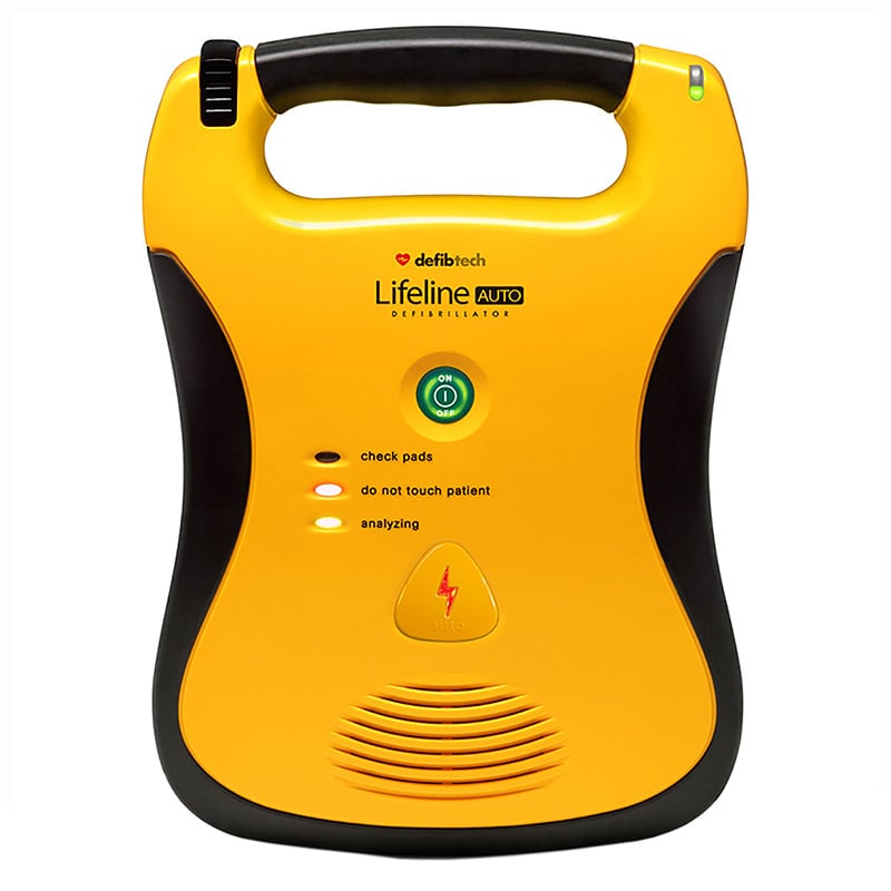 Defibtech Lifeline AED Fully Automatic Defibrillator with 5 Year Battery Pack