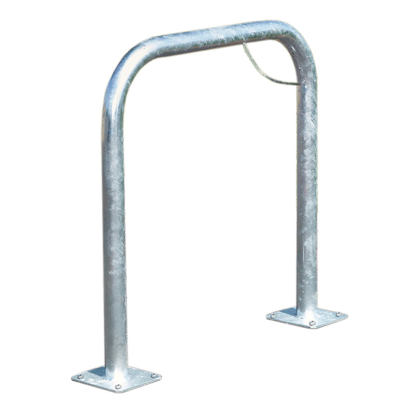 Express Galvanised Sheffield Bicycle Stand Surface Fix - 750mm x 750mm