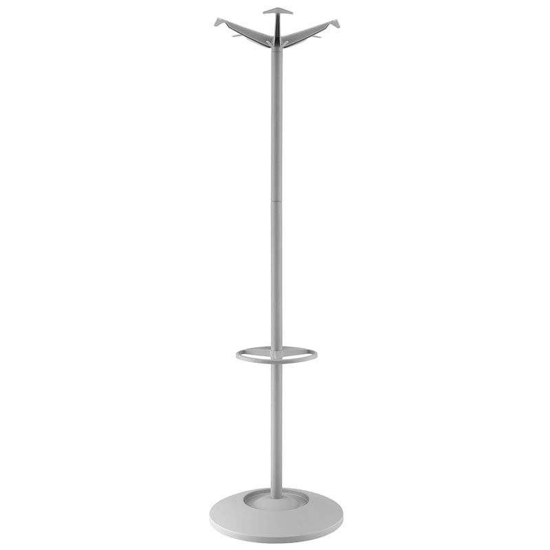 Grey Coat and Umbrella stand with 10 hooks