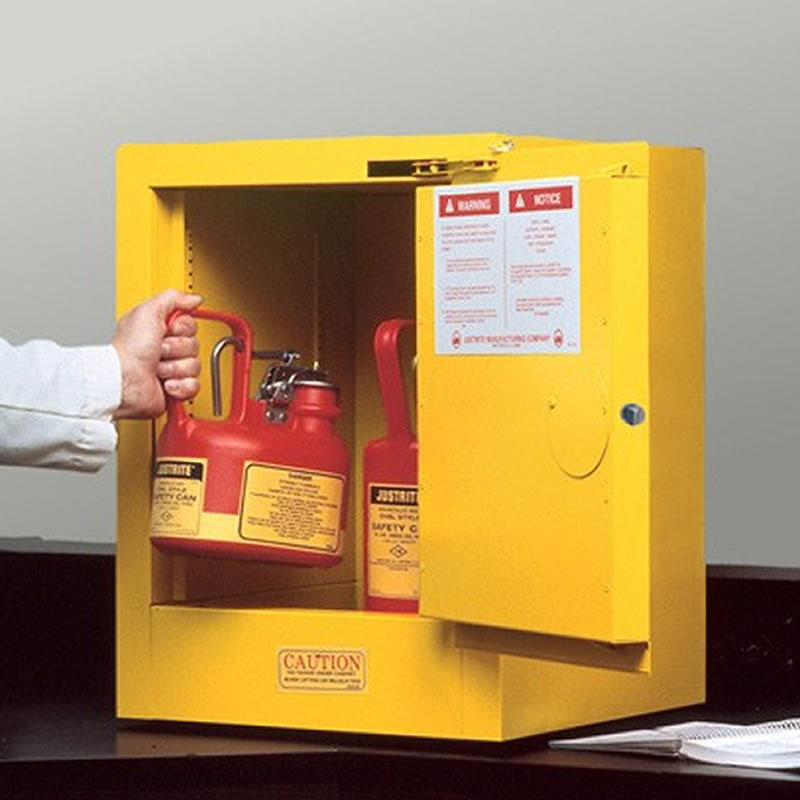 Justrite Counter top Flammable Storage Cabinet - self close - 8904201