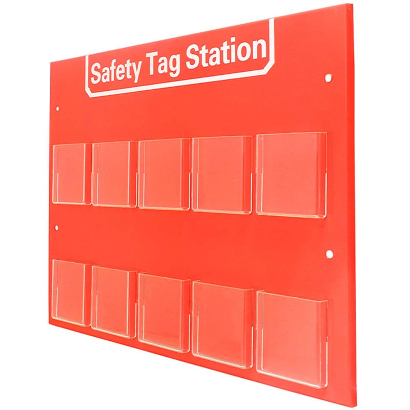 Lockout Tag Station - 10 Station (tags not included)