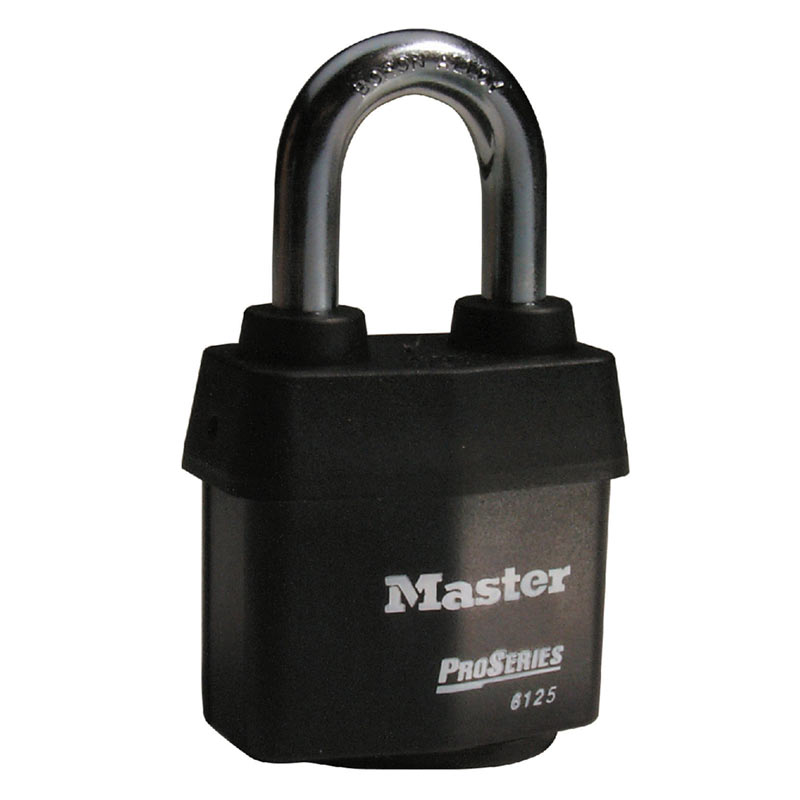 Master Lock 6125 Pro Series Weathertough Padlock - 9mm Diameter x 35mm Shackle
