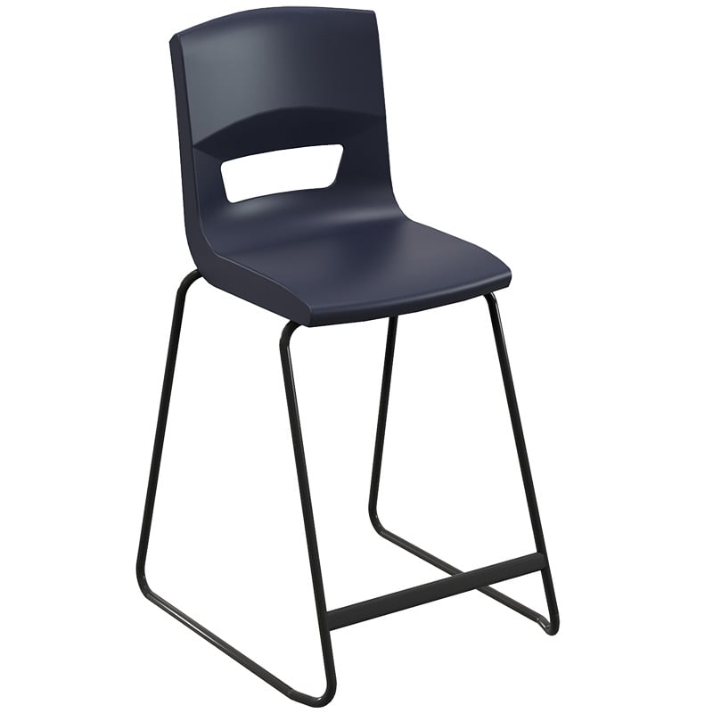 Postura+ High Chair - Nordic Blue - 610mm Seat Height