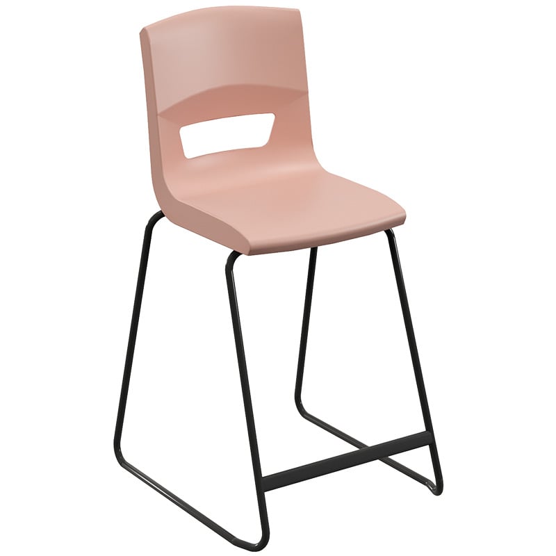 Postura+ High Chair - Rose Blossom - 610mm Seat Height