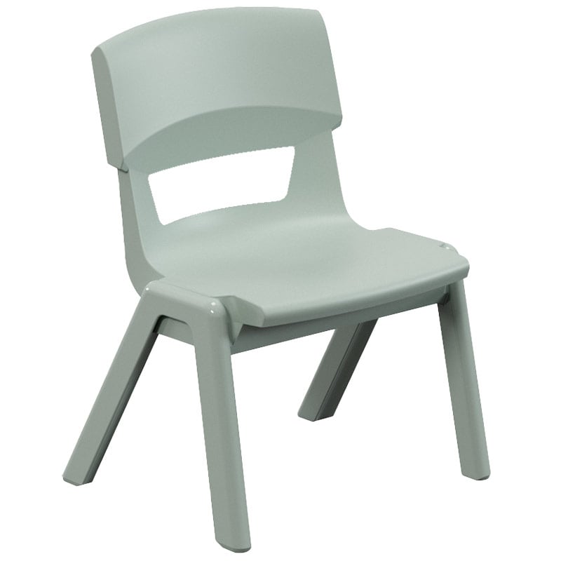 Postura+ One-Piece Plastic School Chair Size 1 - Hazy Jade