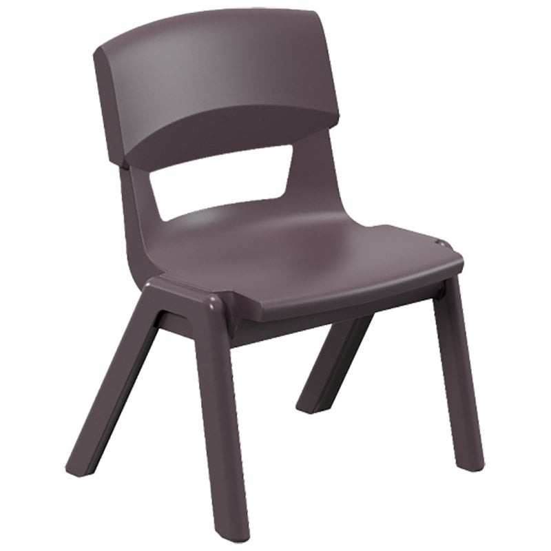 Postura+ One-Piece Plastic School Chair Size 1 - Purple Haze