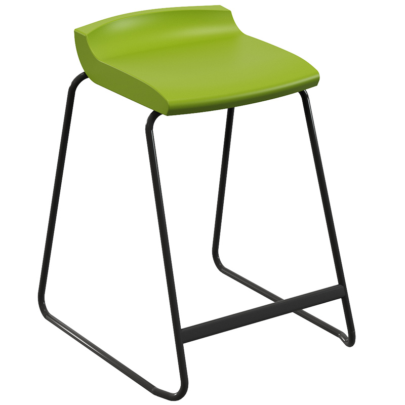 Postura+ Stool - 610mm Seat Height - Lime Zest