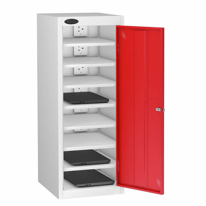 Charging Locker - for phones, tablets and laptops - Low 8 Compartment