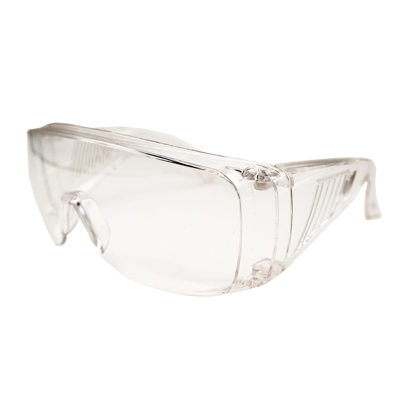 Clear polycarbonate safety spectacles 
