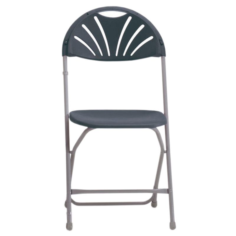 Series 2000 Folding Chairs - Charcoal - Pack of 8