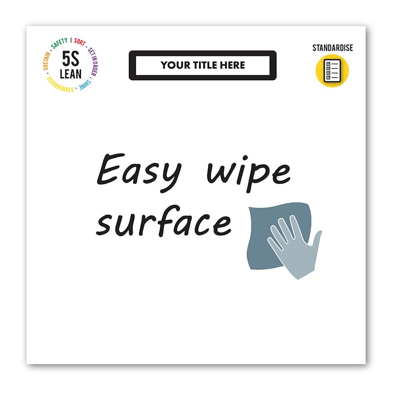 Easy Wipe Shadow Board - 5mm foamex - Supplied with all fixings