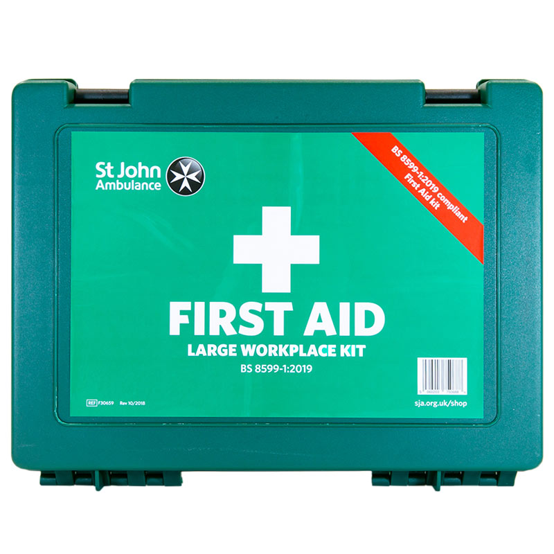 St John Ambulance Statutory Green Box Large Workplace First Aid Kit