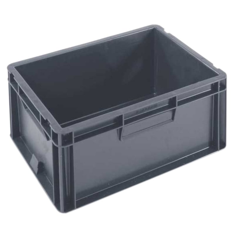 Euro Stacker Container Solid Sides - 15 Litre - 400 x 300 x 175mm - pack of 5