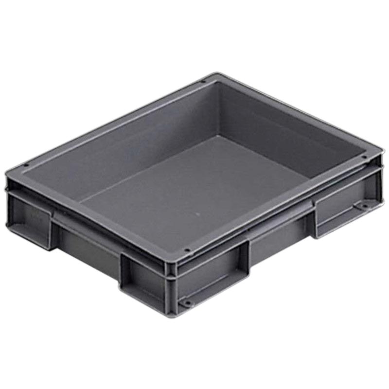 Euro Stacker Container Solid Sides - 6 Litre - 400 x 300 x 74mm - pack of 5
