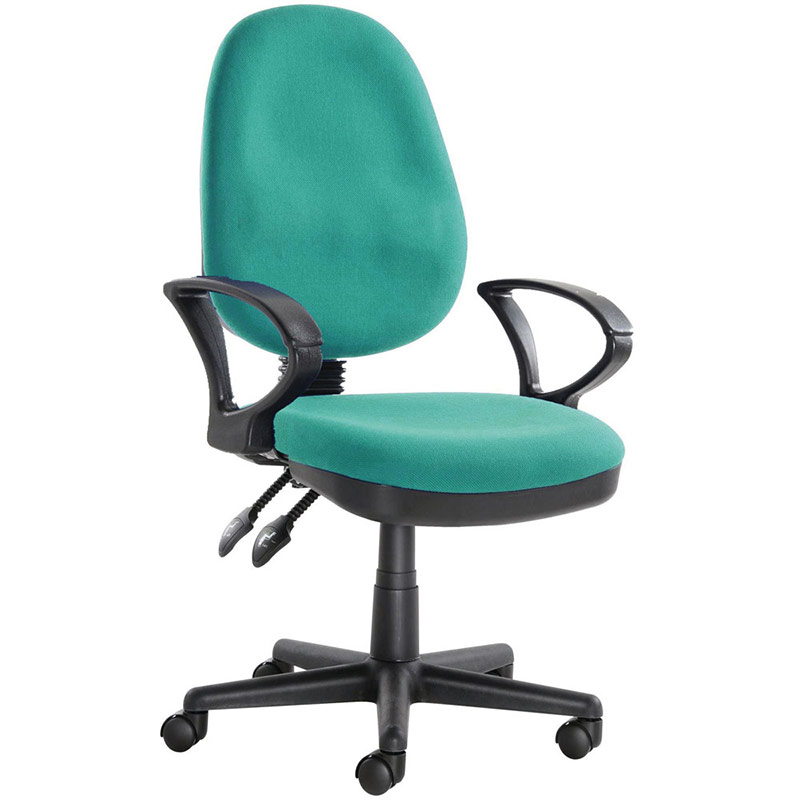 Twin Lever Aqua Operator Chair With Arms