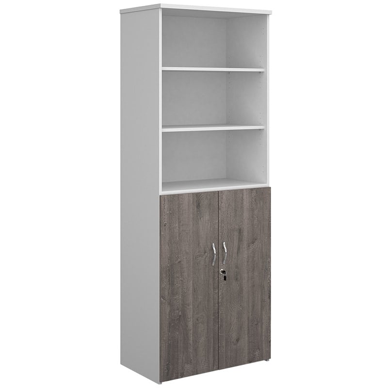 Open Top Combination Storage Cabinet with 5 Shelves - 2140 x 800 x 470mm