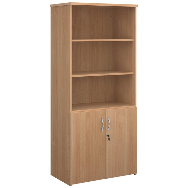 Open Top Combination Storage Cabinet with 4 Shelves - 1790 x 800 x 470mm