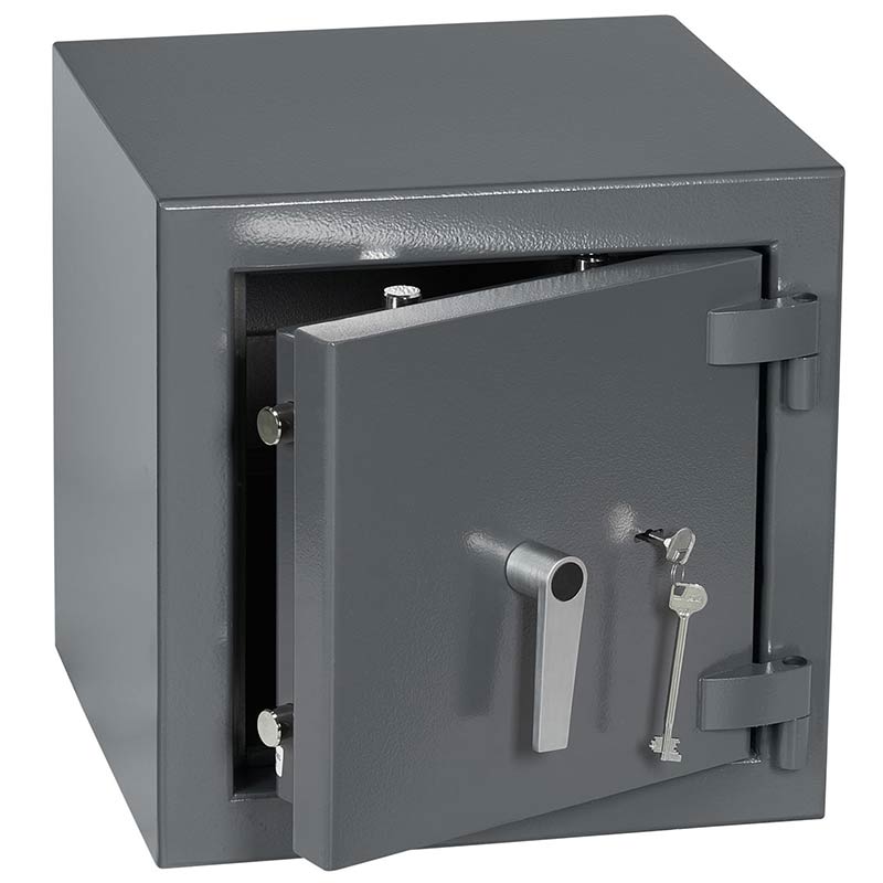 Euro Grade 2 Free-Standing Safe - Key Lock - 450h x 450w x 465d (mm) - Size 1 - £17,500 Rated